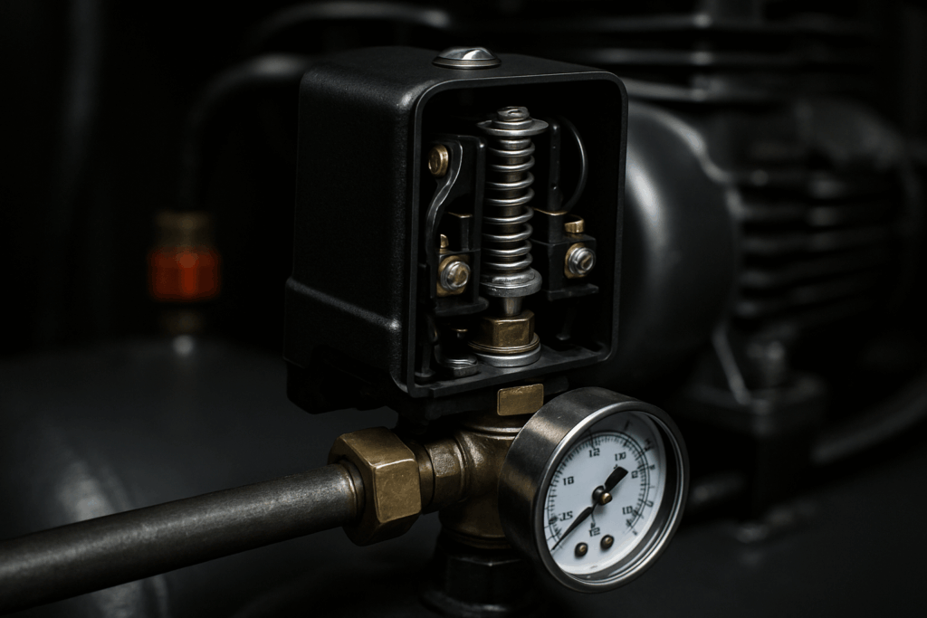 zachem-nuzhen-pressostat-v-kompressorе-i-kak-on-rabotает